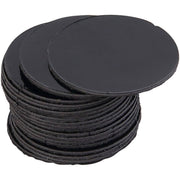 MasterVision Magnetic Color Coding Dots, 3/4" Diameter, Round, Black, Vinyl, 20 Pack