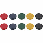 0.9" Diameter - Round - 10 / Pack - Gray