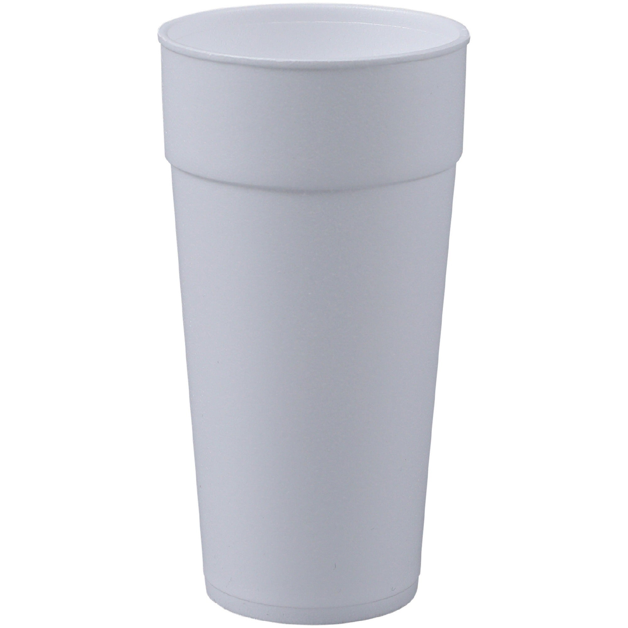 24 fl oz - White - Styrofoam - Hot Drink, Cold Drink - 300 / Carton