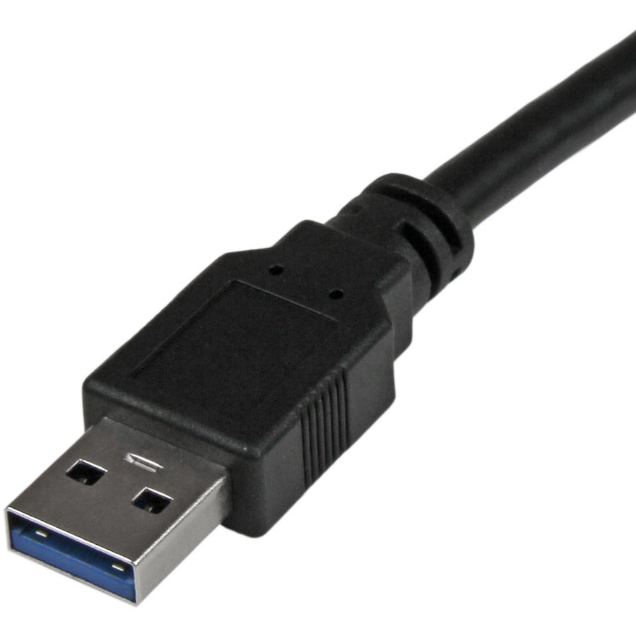 StarTech.com eSATA/USB Data Transfer Cable, USB 3.0 Type A Male to eSATA Female, 3 ft, Black, 1 Each