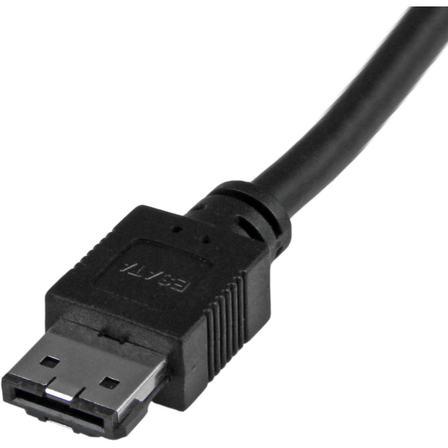 StarTech.com eSATA/USB Data Transfer Cable, USB 3.0 Type A Male to eSATA Female, 3 ft, Black, 1 Each