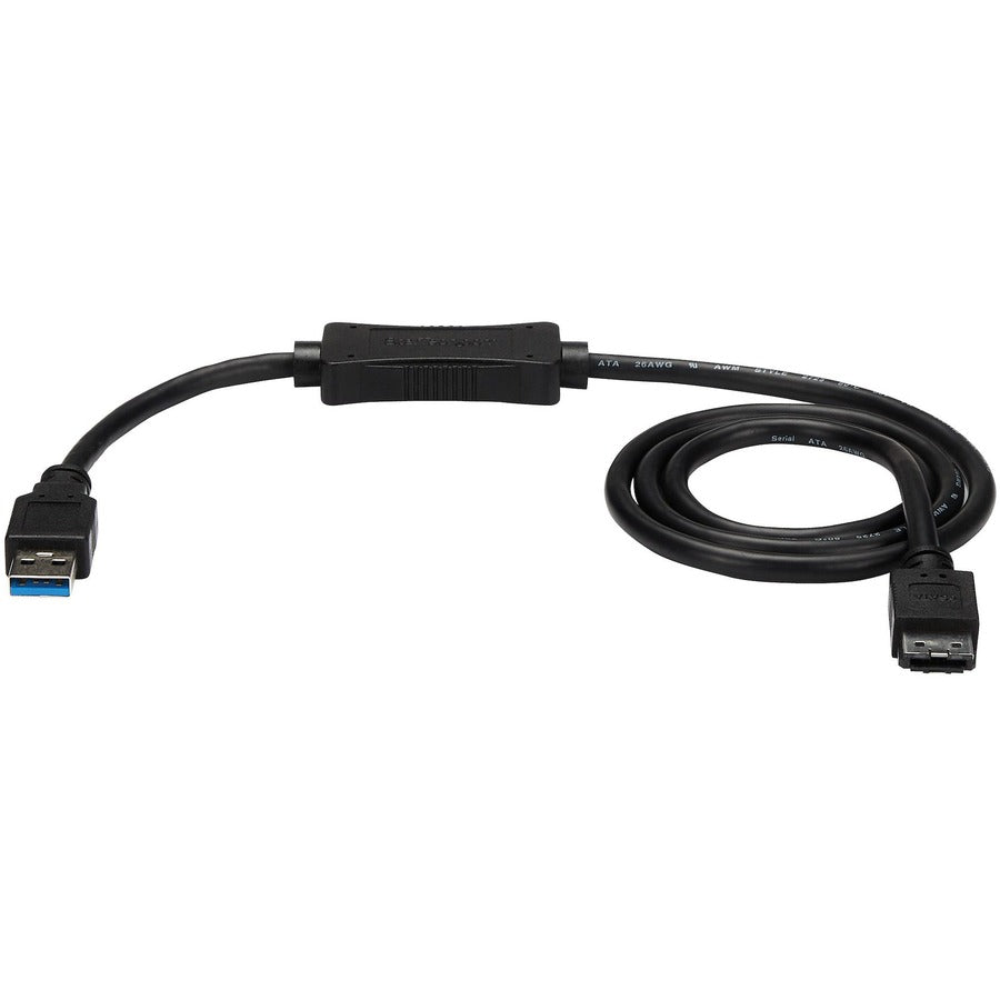 StarTech.com eSATA/USB Data Transfer Cable, USB 3.0 Type A Male to eSATA Female, 3 ft, Black, 1 Each