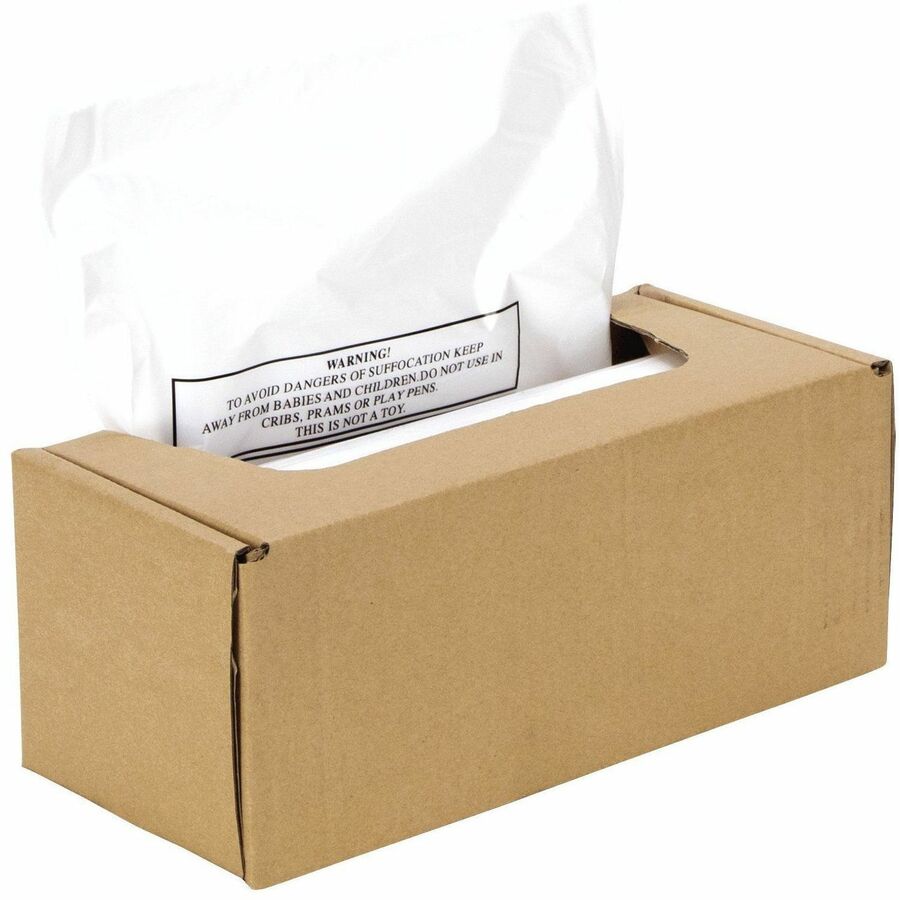 20 gal - 31.8" Height x 37.4" Width x 23.5" Depth - Plastic - Opaque - 50/Roll - 1 Carton