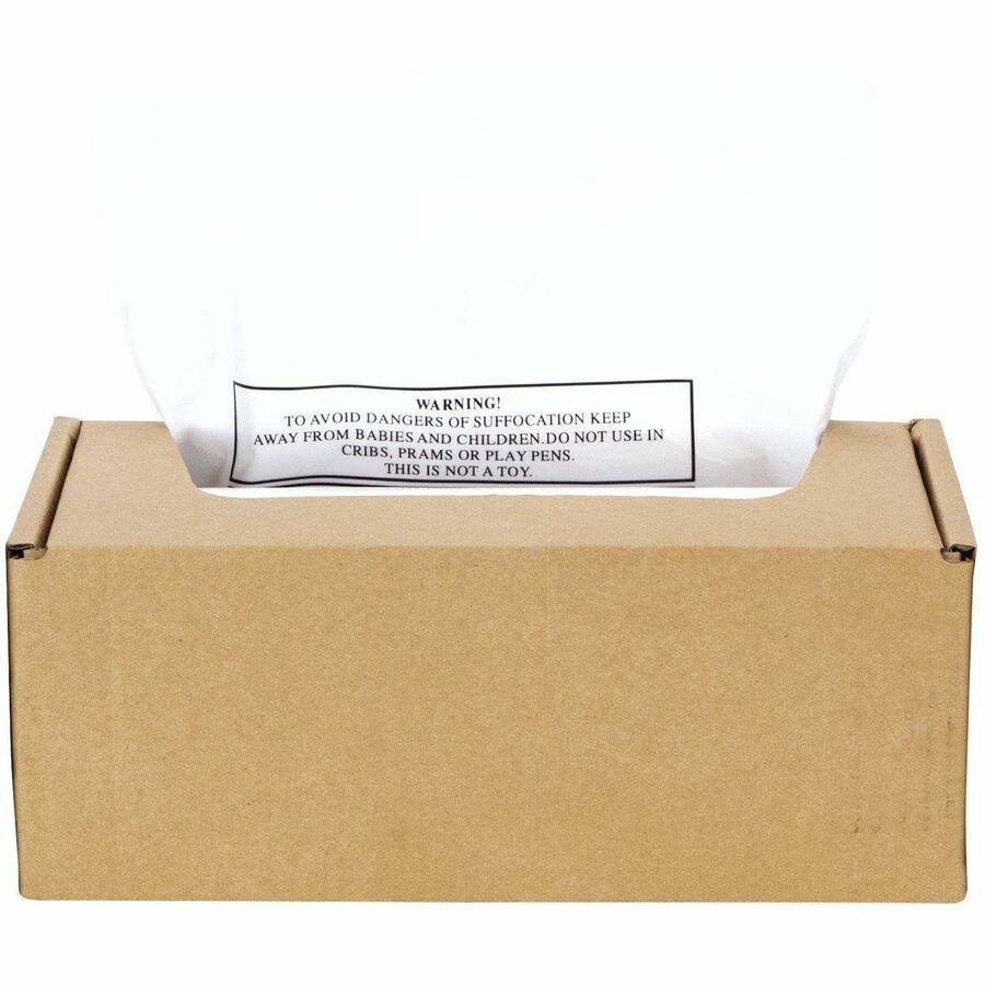 20 gal - 31.8" Height x 37.4" Width x 23.5" Depth - Plastic - Opaque - 50/Roll - 1 Carton