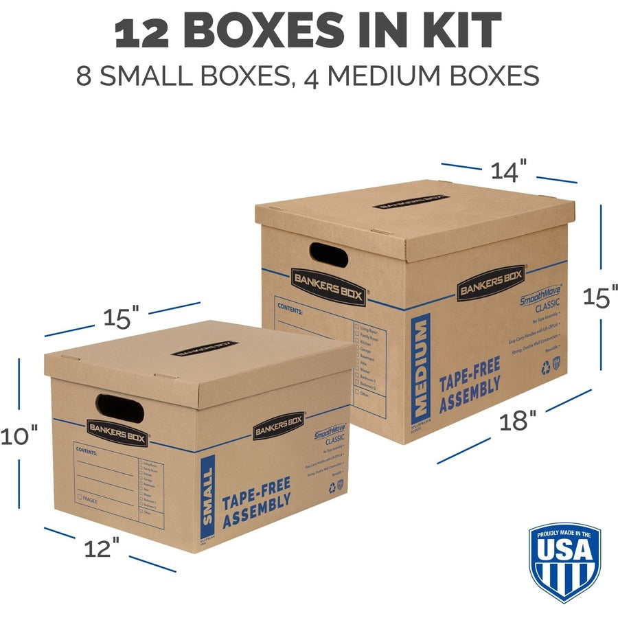 Kraft - Recycled - 12 / Carton