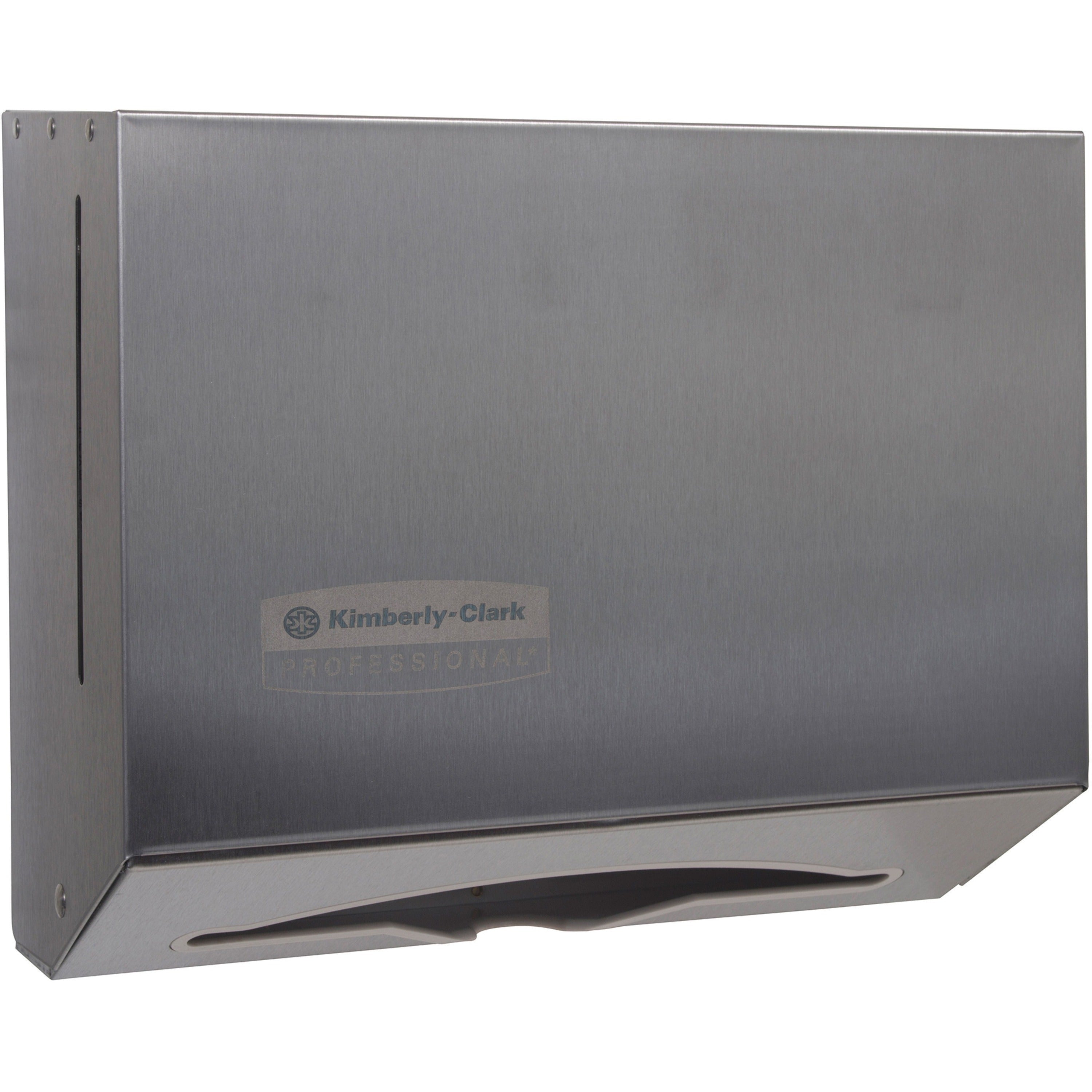 Scott Scottfold Folded Towel Dispenser, Stainless Steel, Compact, Lockable, Durable, 9" x 10.8" x 4.8", 1 Carton