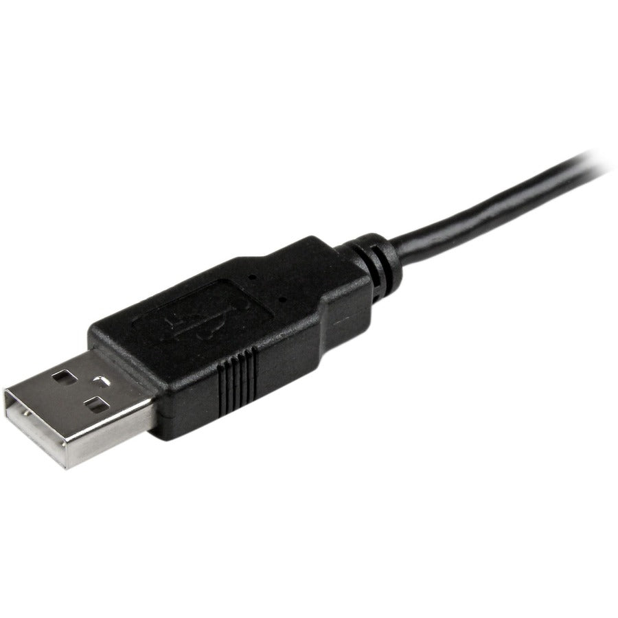 StarTech.com Sync/Charge USB Data Transfer Cable, 3 ft, USB 2.0 Type A Male to Micro USB 2.0 Type B Male, 480 Mbit/s, Nickel Plated, Black, 1 Each