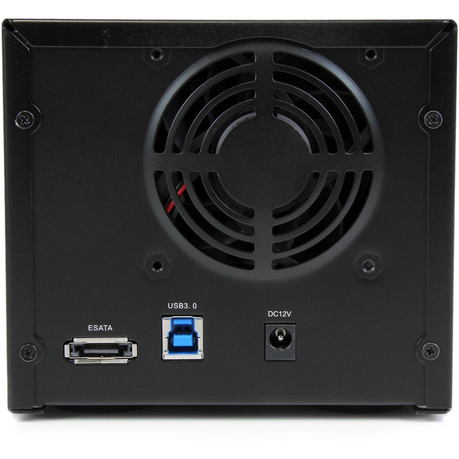 StarTech.com USB 3.0/eSATA Dual 3.5" SATA HDD Trayless Enclosure