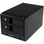 StarTech.com USB 3.0/eSATA Dual 3.5" SATA HDD Trayless Enclosure