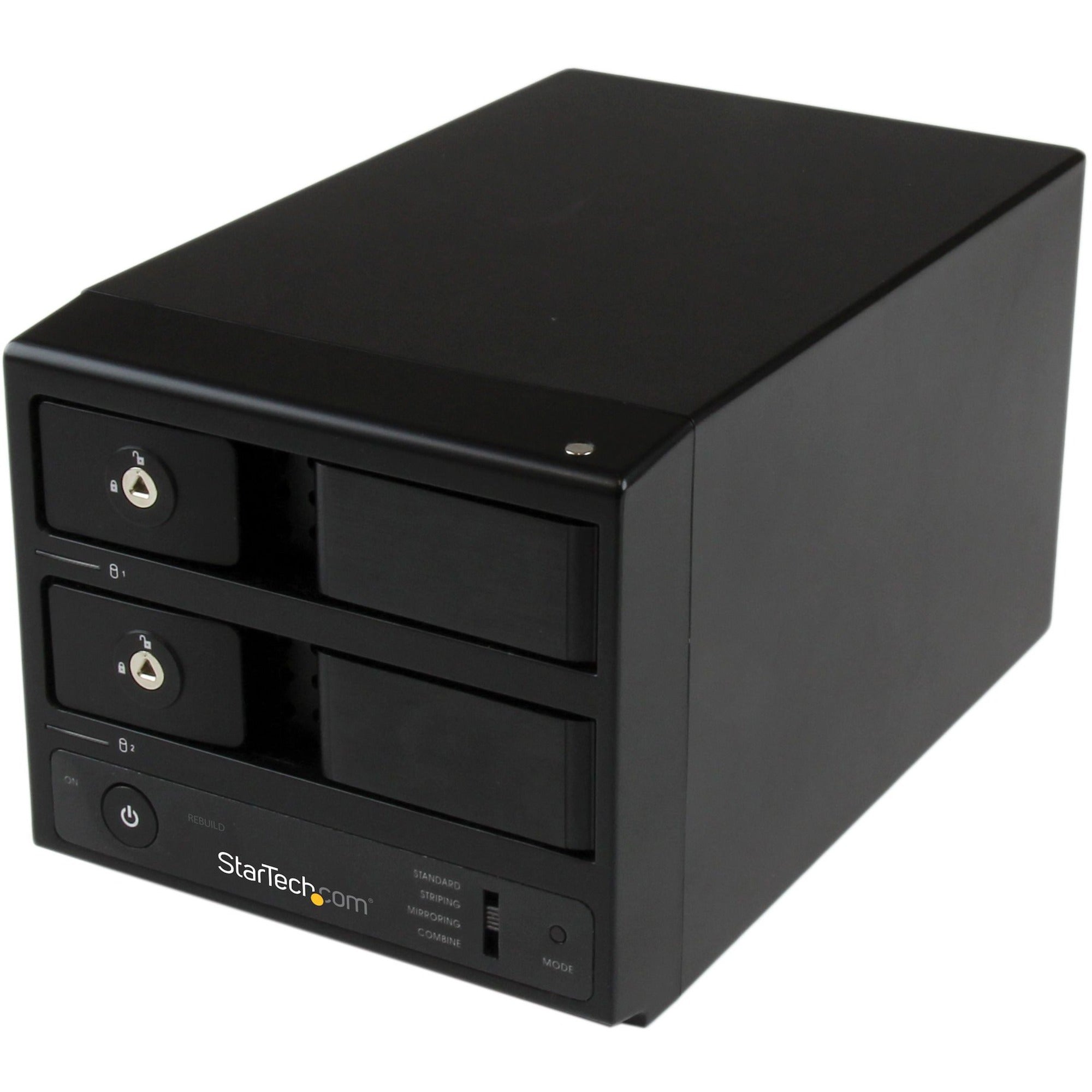 StarTech.com USB 3.0/eSATA Dual 3.5" SATA HDD Trayless Enclosure