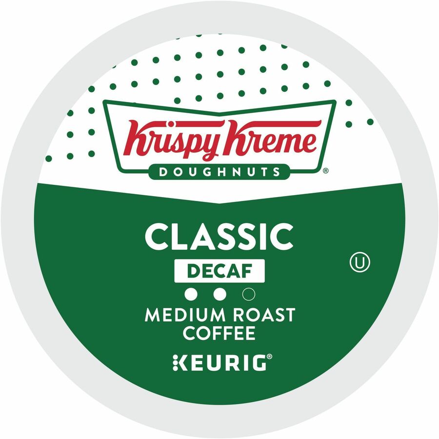 Compatible with Keurig Brewer - Full - K-Cup, Pod - Decaf, Classic - Kosher - Decaffeinated - 24 / Box