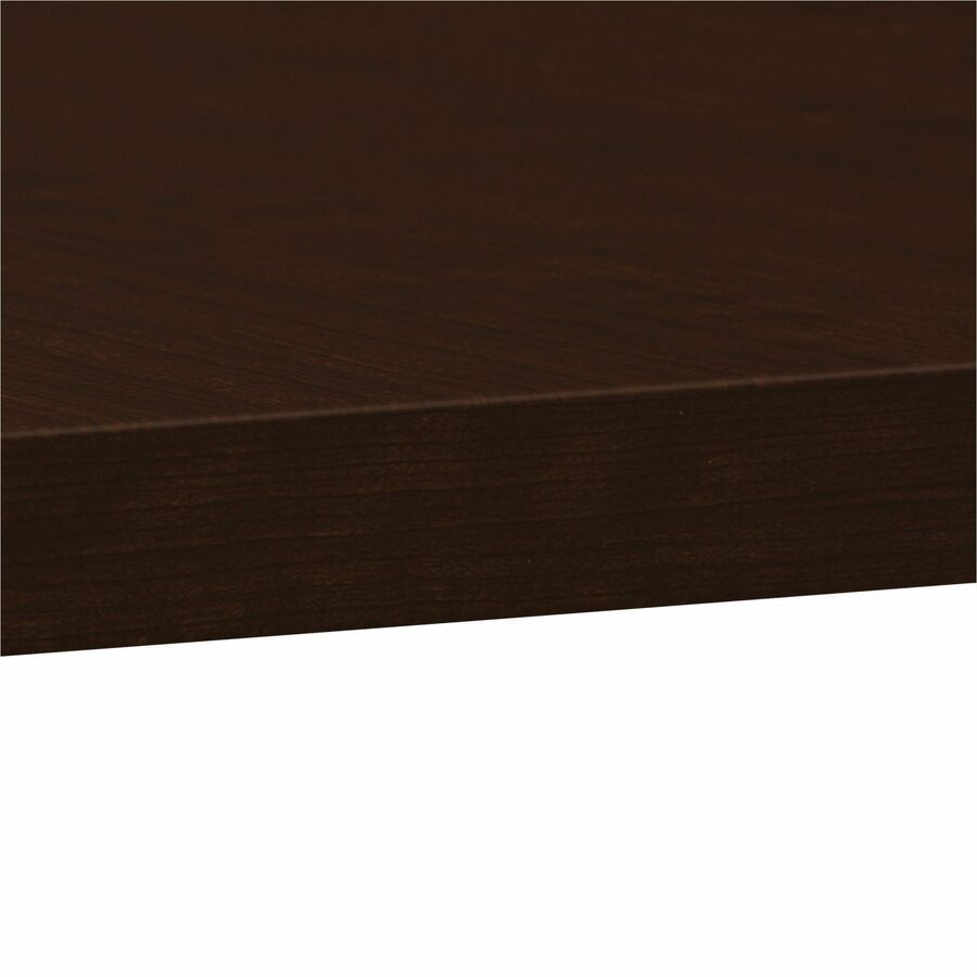 Bush Business Furniture 120L x 48W Boat Top Conference Table - Mocha Cherry