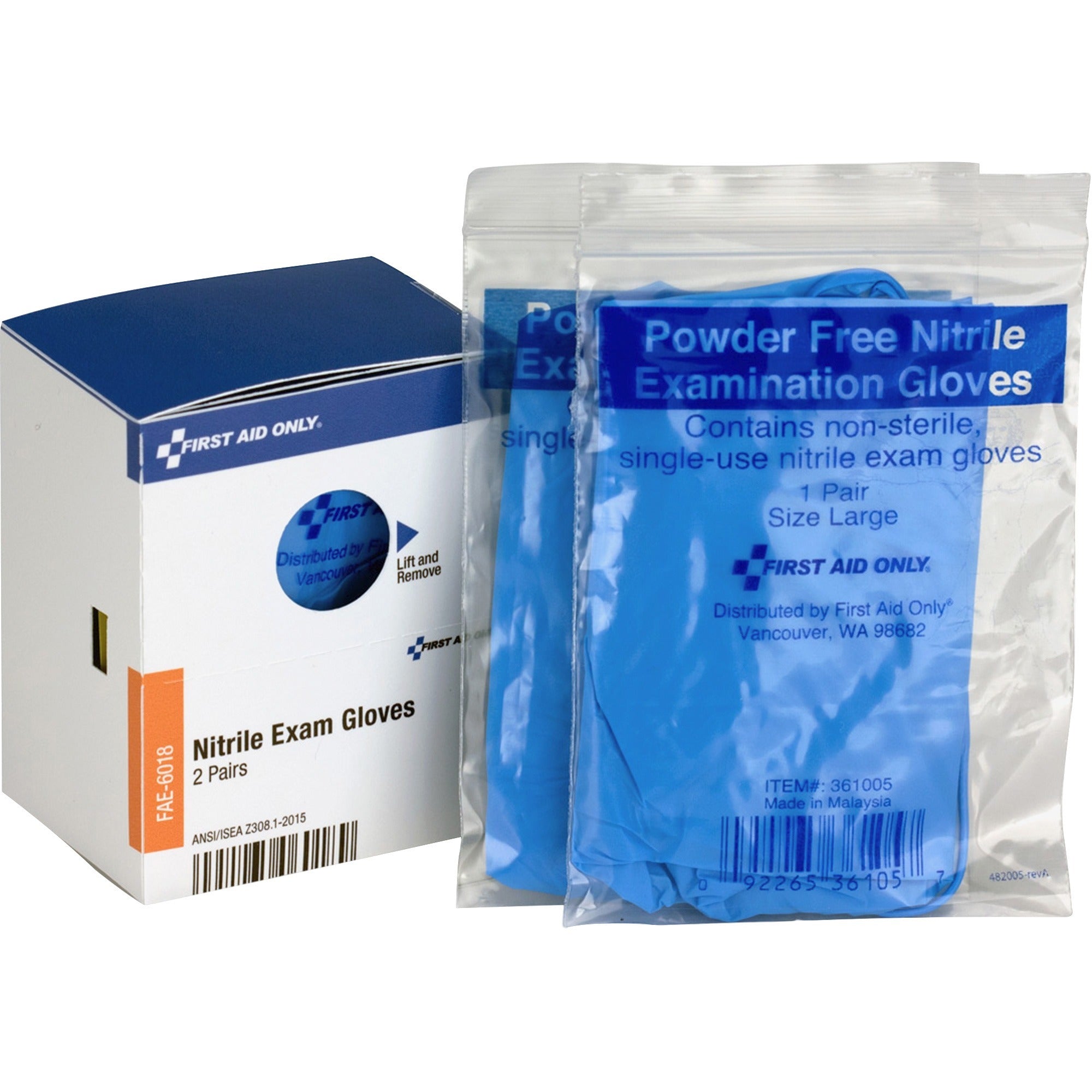 Small Size - Clear - Germs-free, Latex-free - 2/Pair - 2 / Box