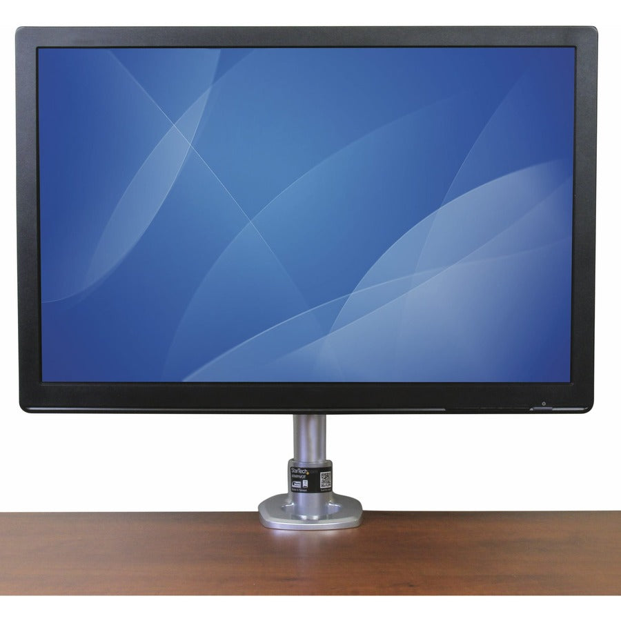 StarTech.com ARMPIVOT Mounting Arm for Monitor, Curved Screen Display - Silver - TAA Compliant