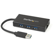 StarTech.com Aluminum USB 3.0 Hub w/ GbE Adapter
