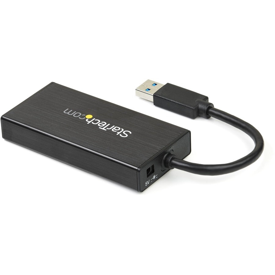 StarTech.com Aluminum USB 3.0 Hub w/ GbE Adapter