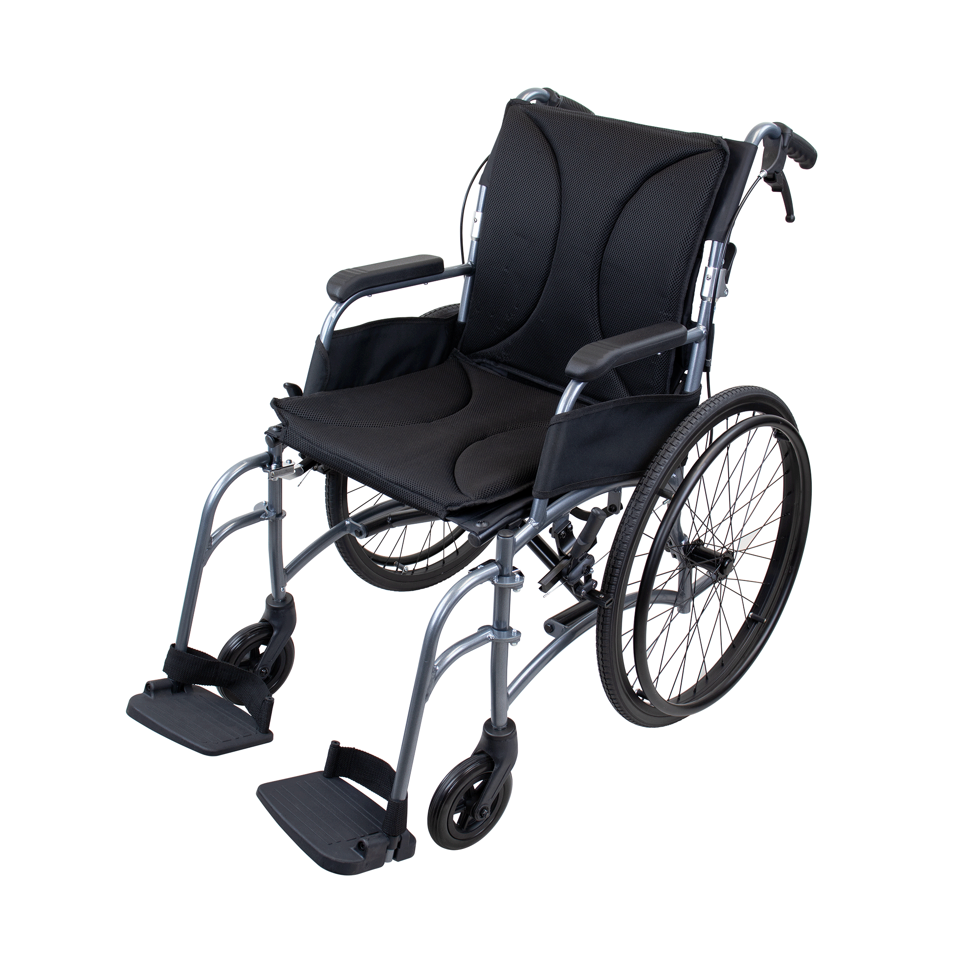 Sleek Motion X-Light Wheelchair, 16” x 16”, 1 Quantity per Case