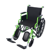 GreenLine Wheelchair 18"x16" with ELR, 1 Quantity per Case