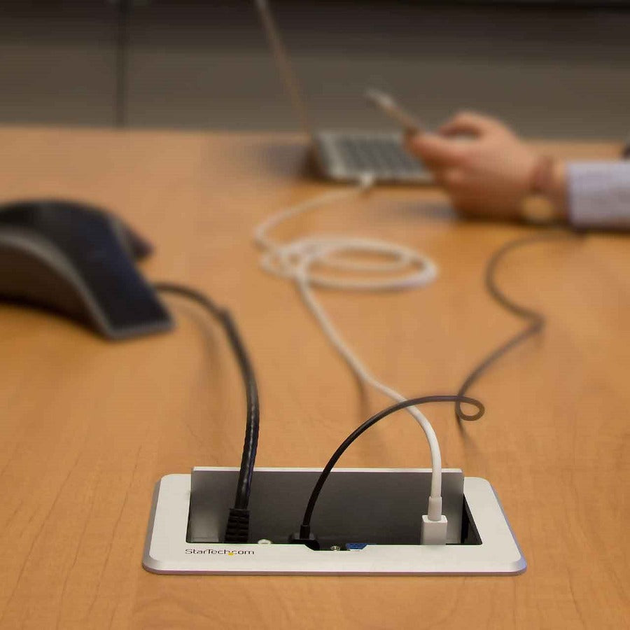 StarTech.com Conference Table Box for AV Connectivity