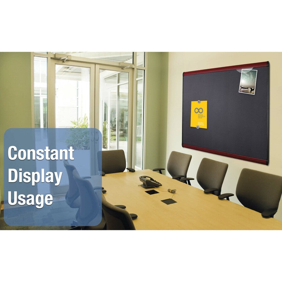 Quartet Infinity Glass Dry-Erase Whiteboard, 96" x 48", White Tempered Glass Surface, White Frame, Magnetic, Frameless, Horizontal/Vertical Mount, 1 Each