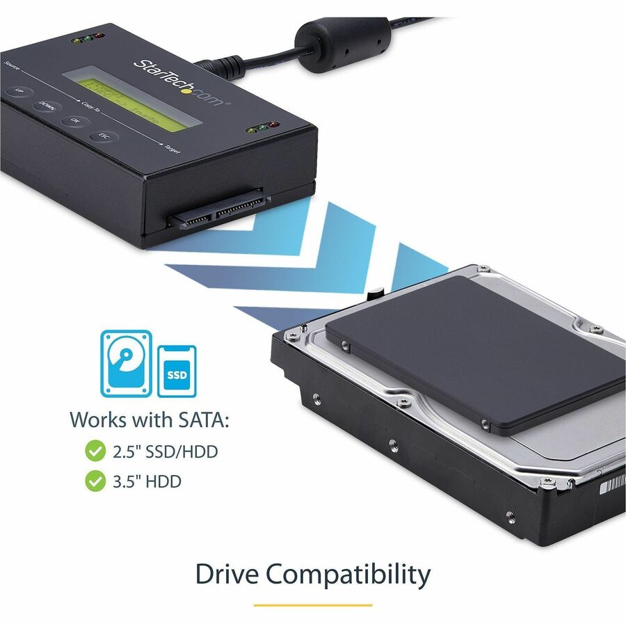 StarTech.com 1:1 HDD/SSD Duplicator
