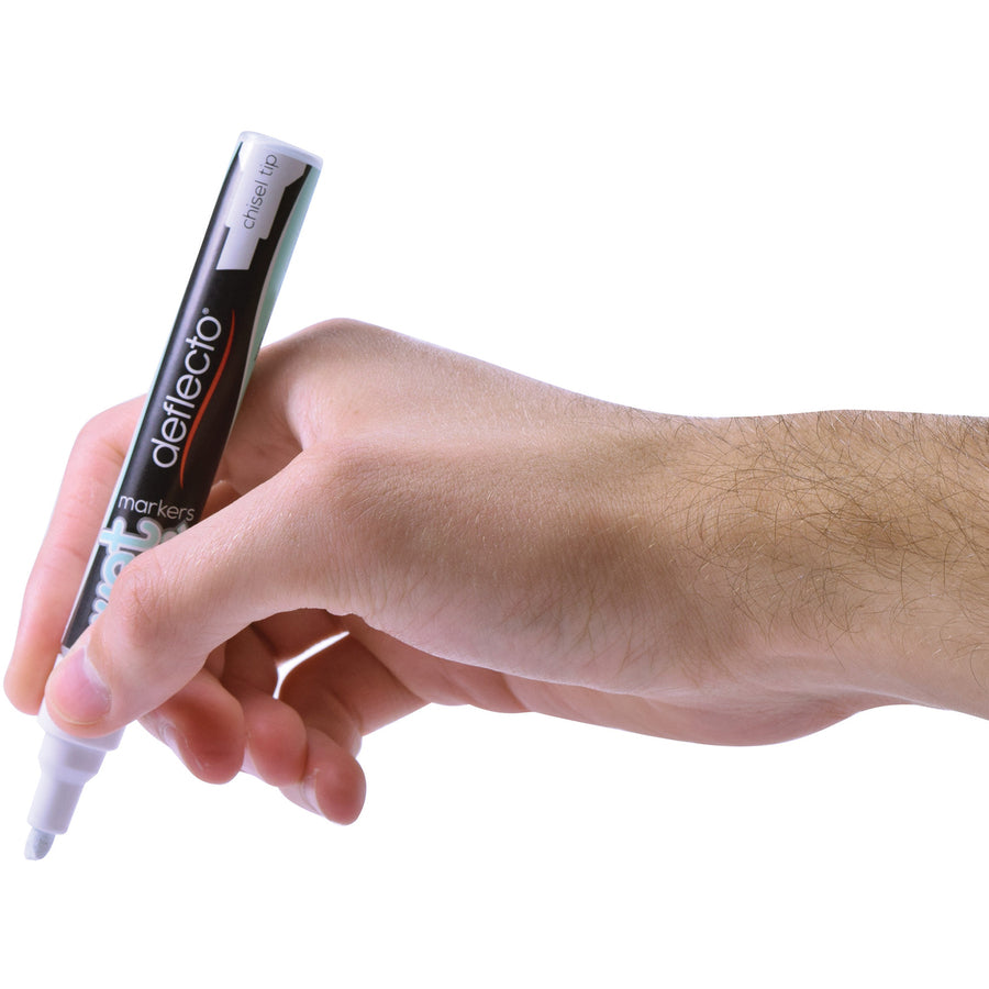 Fine Chisel, Bold Marker Point - White Ink - 4 / Pack