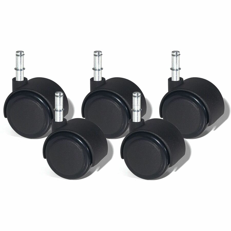 Lorell Premium Soft Dual-Wheel Casters Set