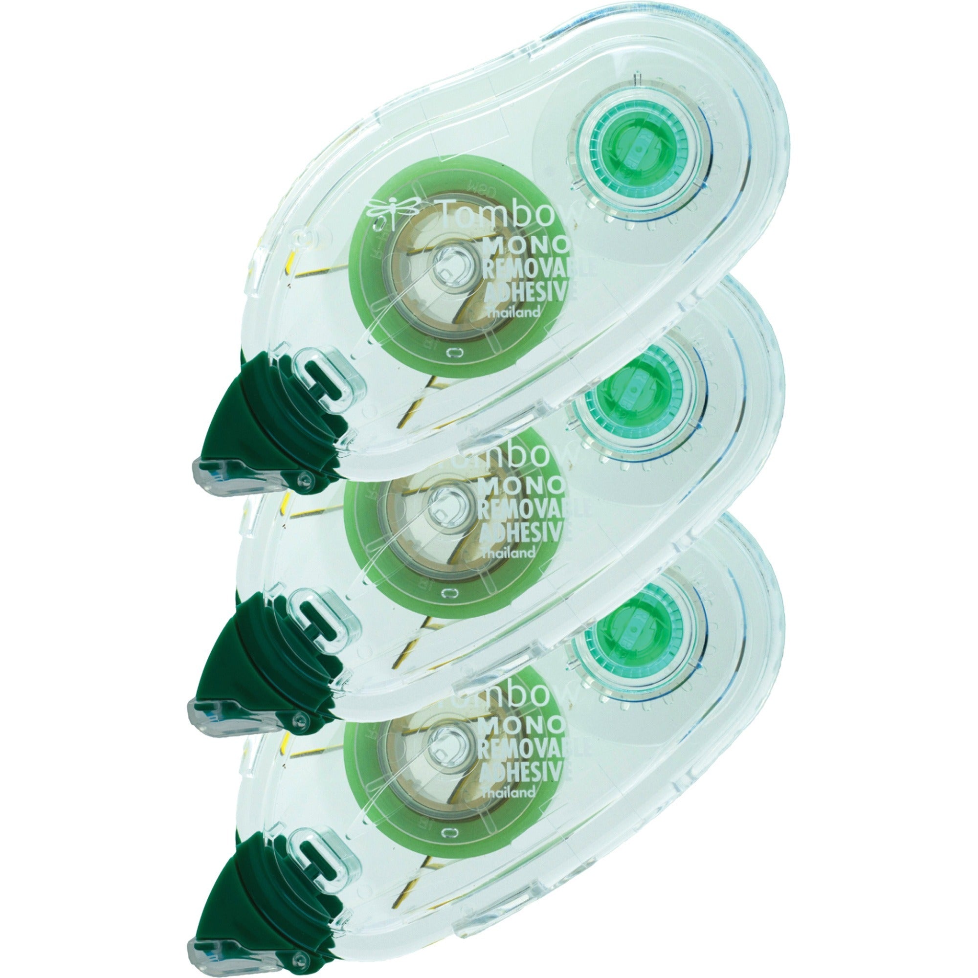 13.11 yd Length x 0.33" Width - Clear - For Card, Photo, Paper - 3 / Pack