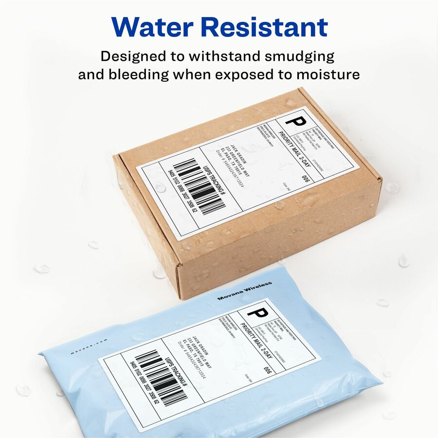 Avery&reg; Thermal Roll Labels, 4"x6" , 880 Shipping Labels, 4 Rolls (4157)