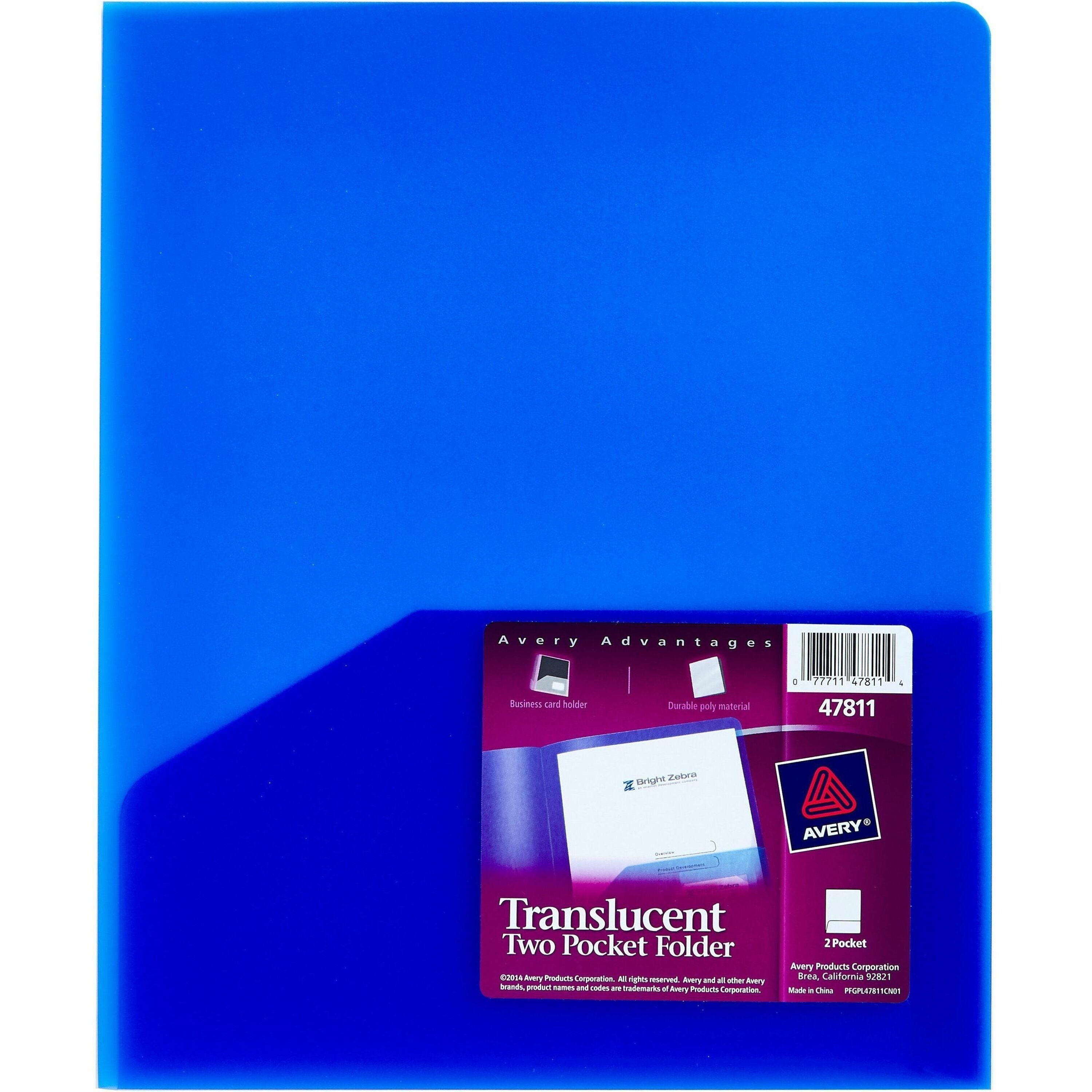 Avery&reg; Letter Pocket Folder