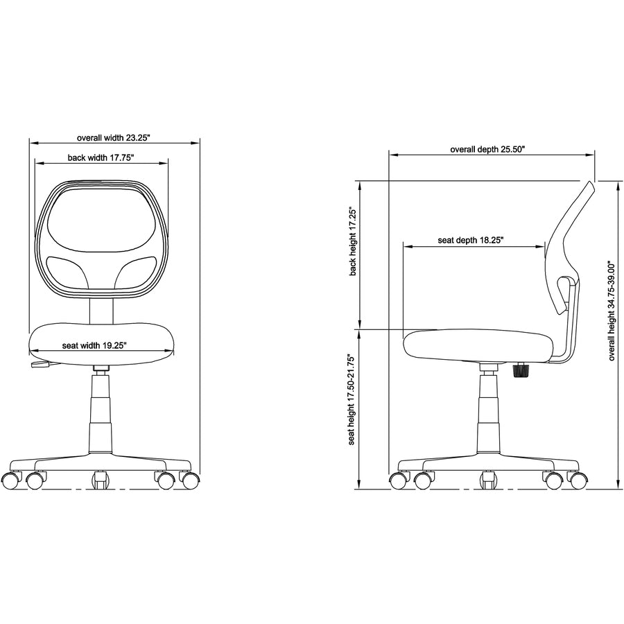 Lorell Multi-task Office Chair