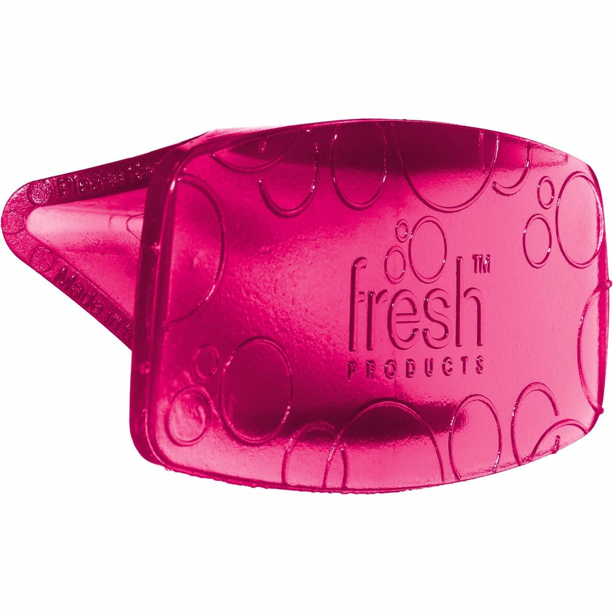 Fresh Products Eco Bowl Clip Air Freshener, Spiced Apple Scent, Dry Fragrance, Red, 12 Clips per Box