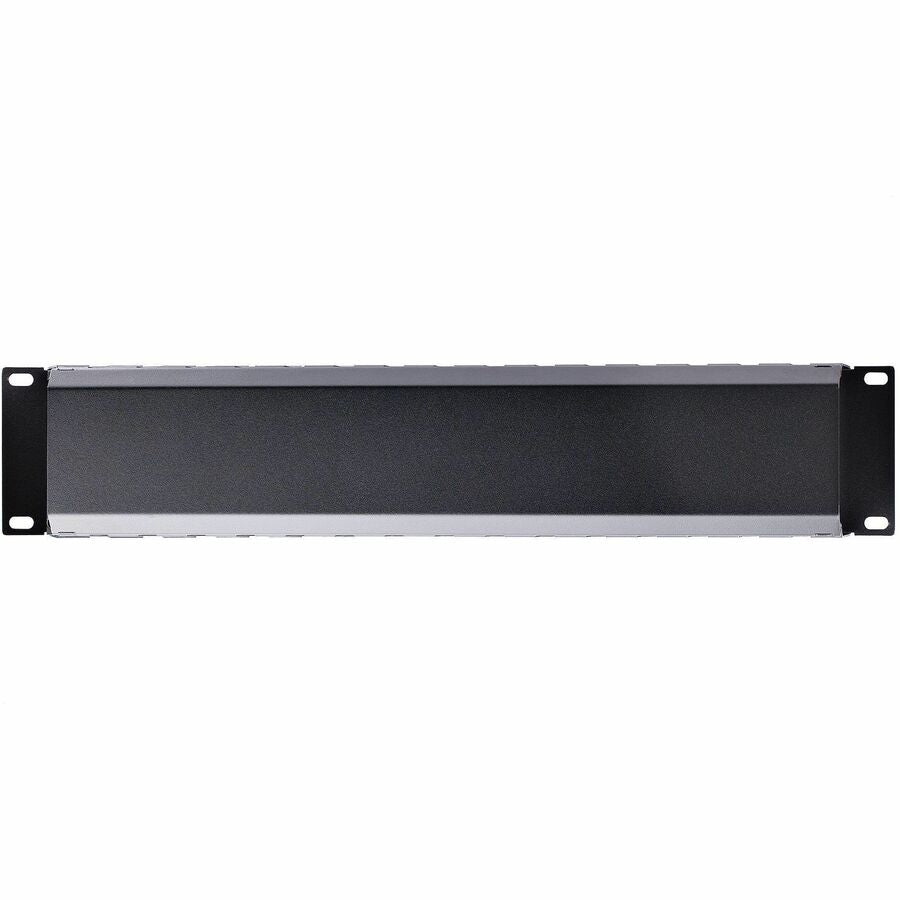 StarTech.com 2U Horizontal Finger Duct Rack Cable Management Panel with Cover