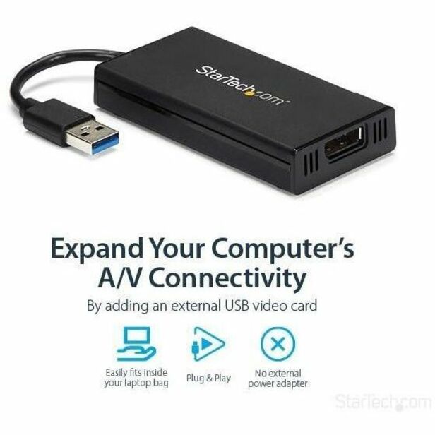 StarTech.com USB 3.0 to DisplayPort Video Card