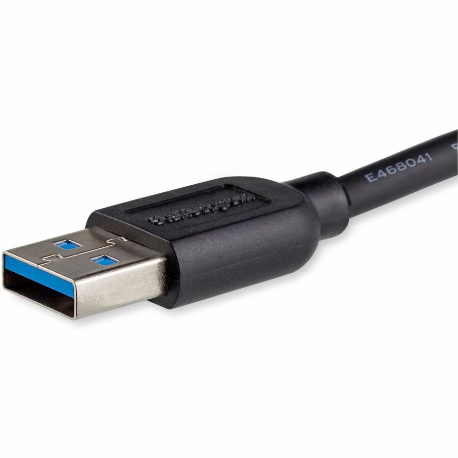 StarTech.com 15cm (6in) Short Slim SuperSpeed USB 3.0 A to Micro B Cable - M/M