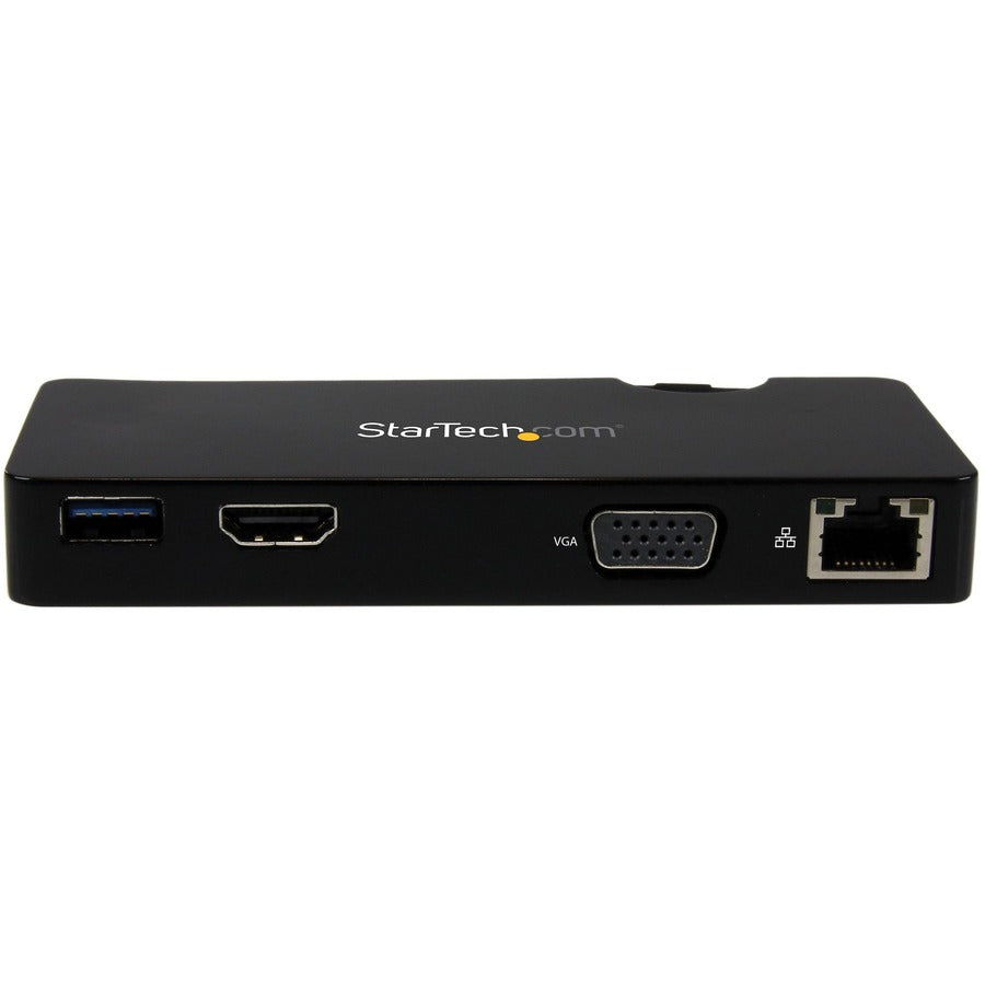 StarTech.com Travel Docking Station for Laptops - HDMI or VGA -USB 3.0