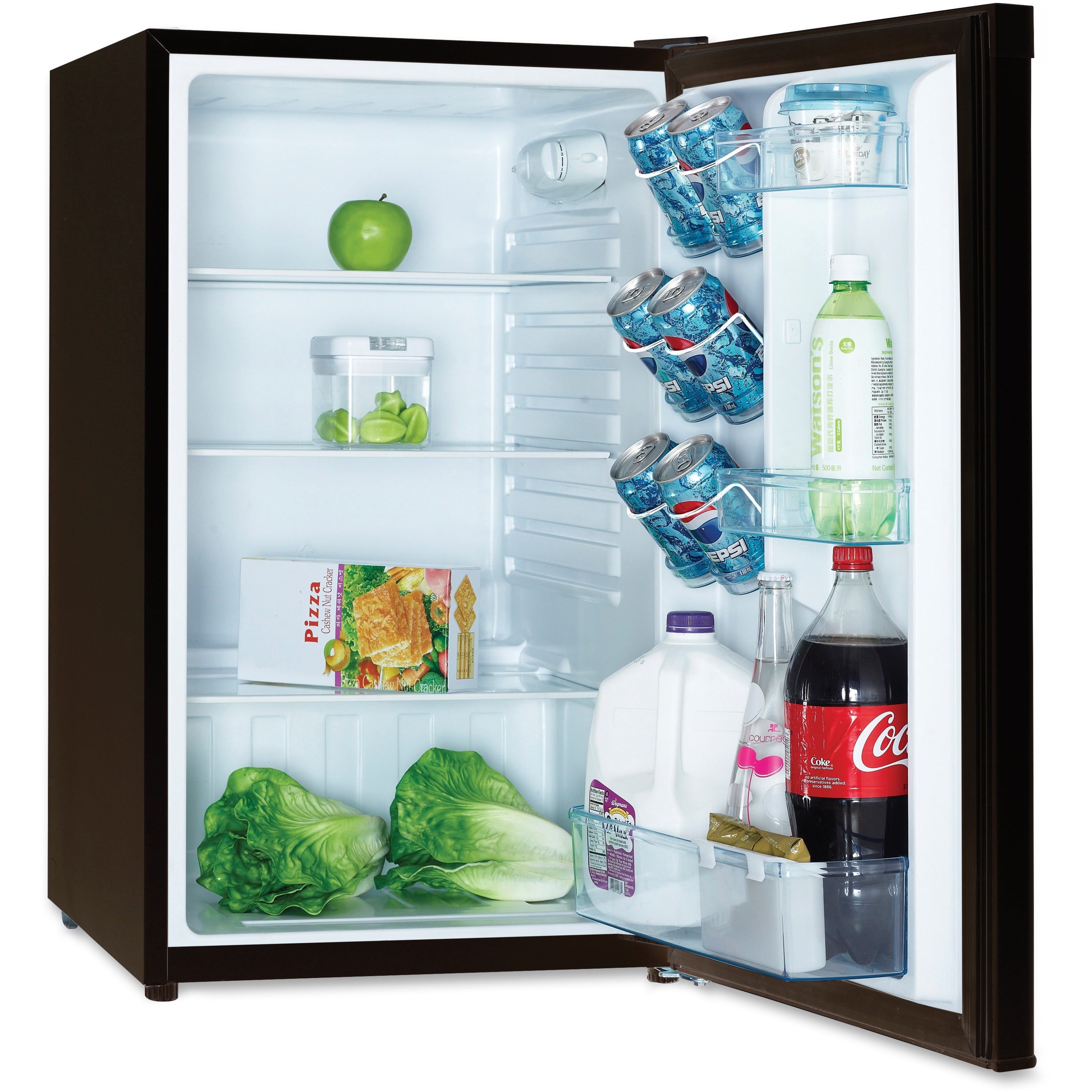 4.40 ft³ - Auto-defrost - Undercounter - Auto-defrost - Reversible - 4.40 ft³ Net Refrigerator Capacity - 120 V AC - 269 kWh per Year - Stainless Steel - Glass - Built-in