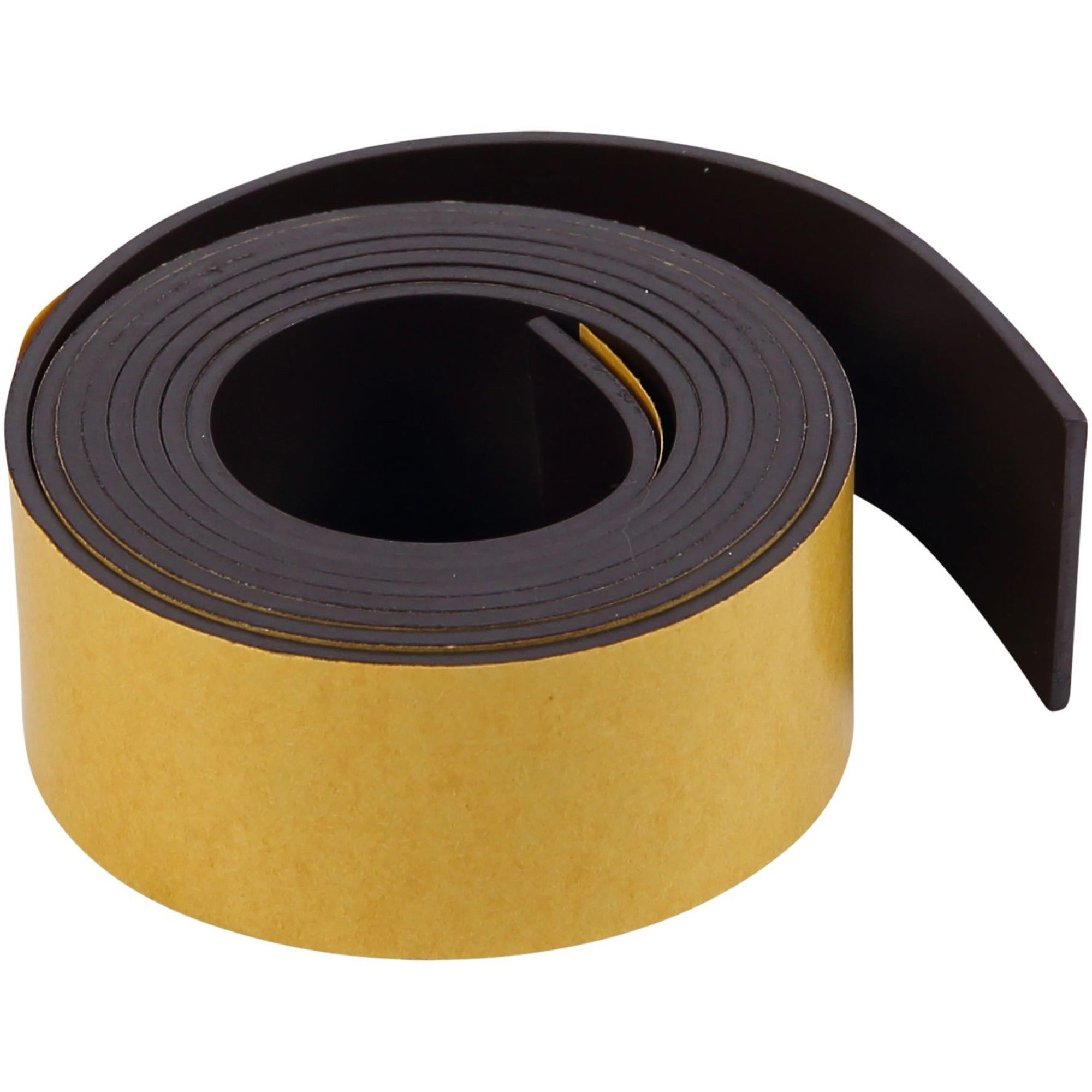 4 ft Length x 1" Width - Black - For Picture, Business Card, Document, Labeling - 1 Each