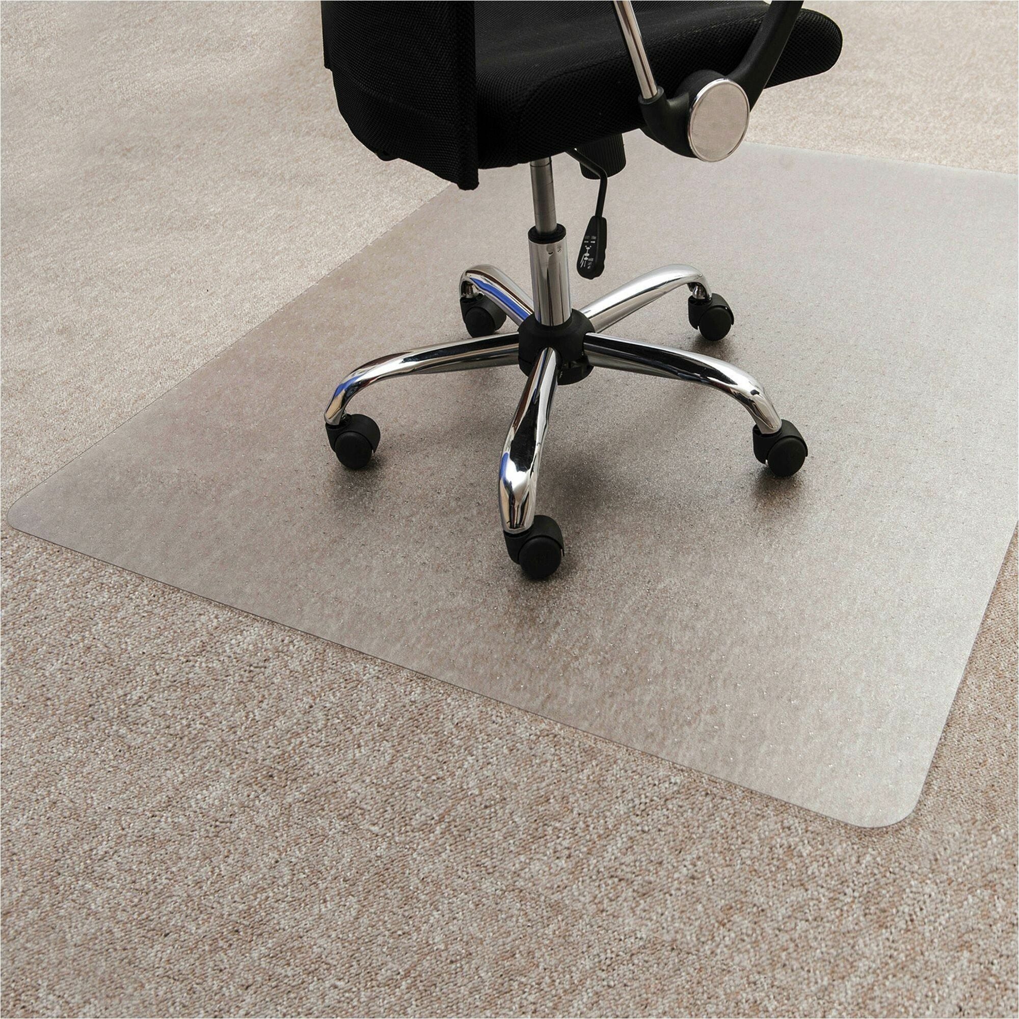 Floortex Enhanced Polymer Rectangular Chair Mat for Carpets up to 3/8" - 36" x 48"