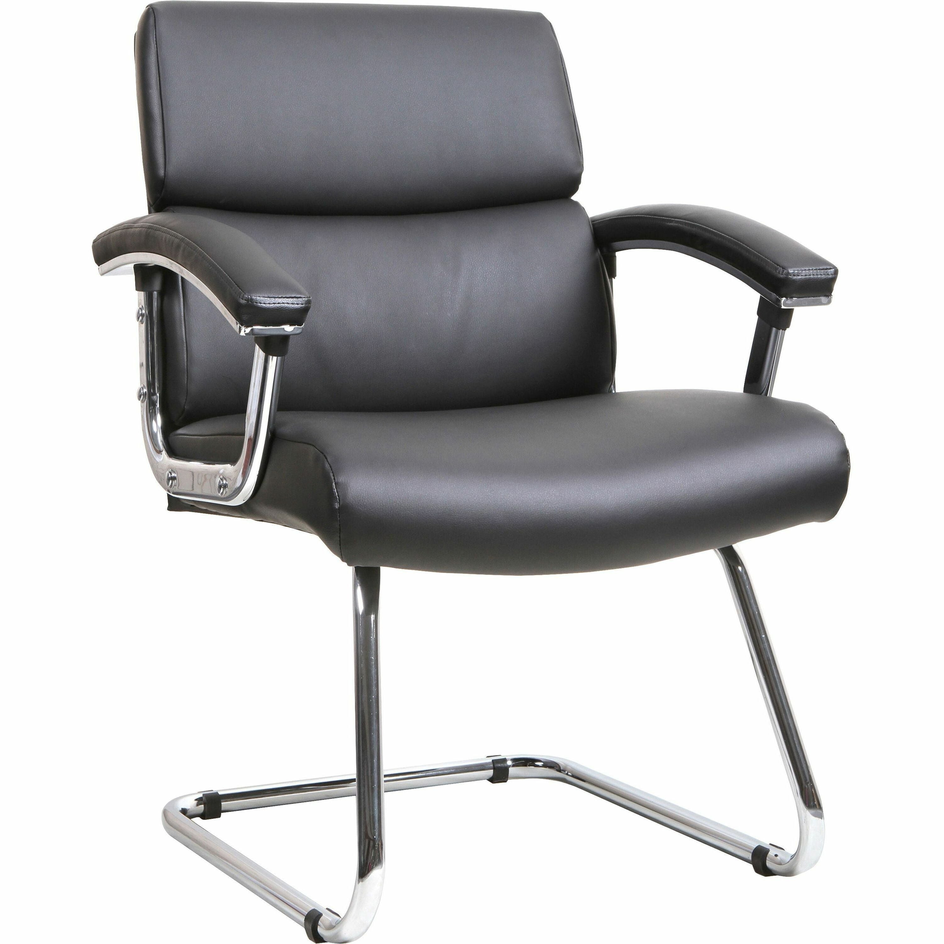 Lorell Padded Arm Guest Chair