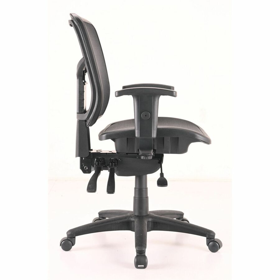 Lorell Mid-Back Mesh Swivel Office Chair