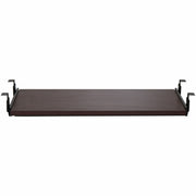 Lorell Universal Keyboard Tray, Mahogany, 25.6" x 15.1", 1 Each