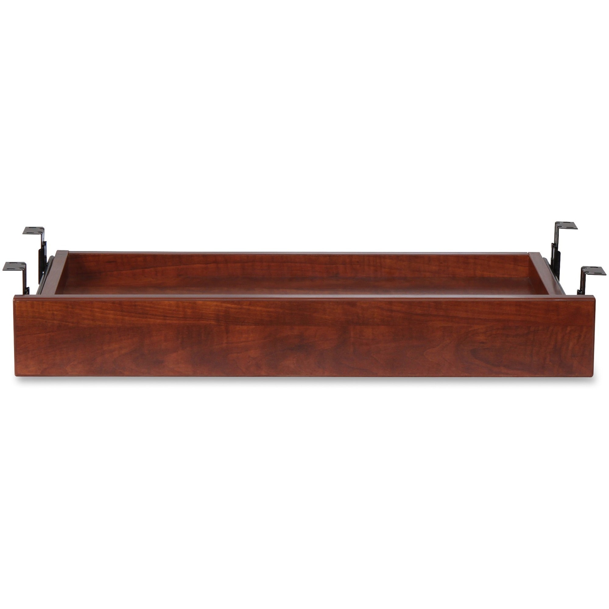 Lorell Universal Keyboard Tray, Cherry Laminate, 28.35" x 16.73" x 5.12", 1 Each