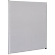 Lorell Panel System Partition Fabric Panel, 60.4" x 71", Steel Frame, Gray, 1 Each