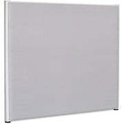 Lorell Panel System Partition Fabric Panel, 72.5" x 60", Steel Frame, Gray, 1 Each