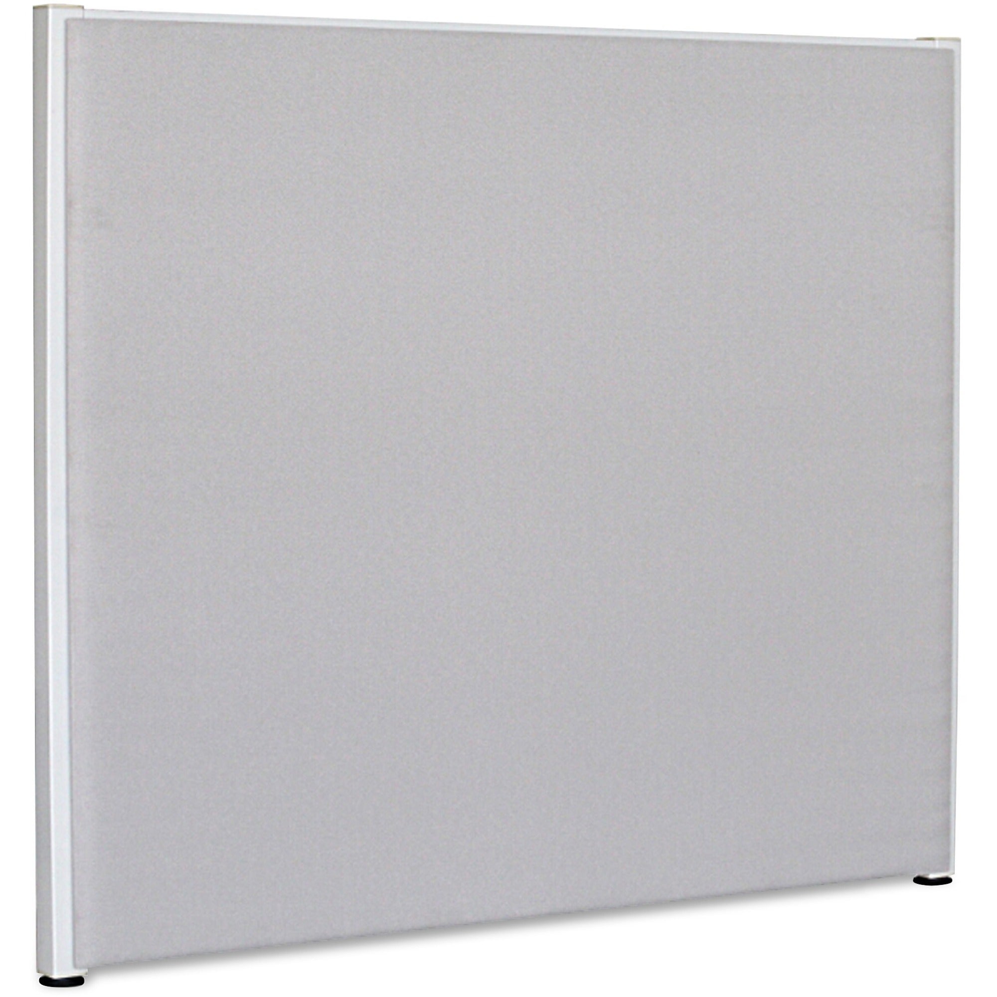 Lorell Panel System Partition Fabric Panel, 72.5" x 60", Steel Frame, Gray, 1 Each