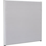 Lorell Panel System Partition Fabric Panel, 60.8" x 60", Steel Frame, Gray, 1 Each