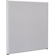 Lorell Panel System Partition Fabric Panel, 48.8" x 60", Steel Frame, Gray, 1 Each