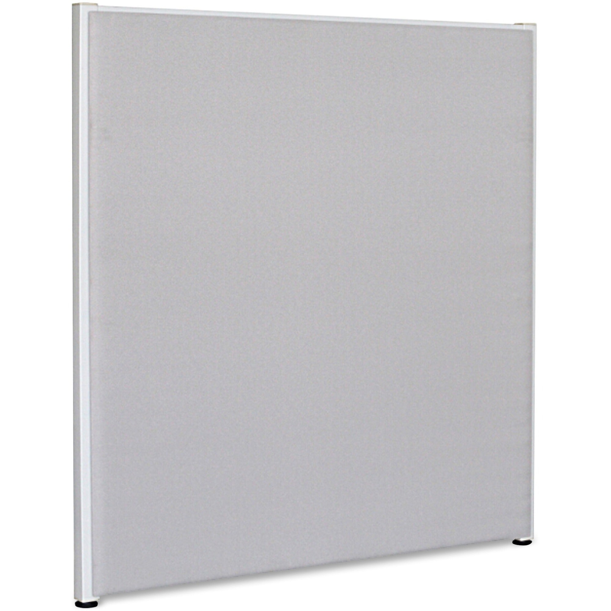 Lorell Panel System Partition Fabric Panel, 48.8" x 60", Steel Frame, Gray, 1 Each