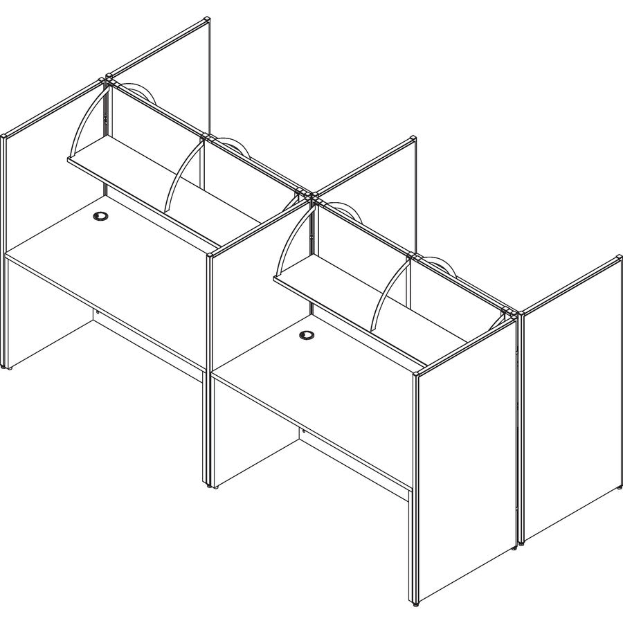 Lorell Panel System Shelf
